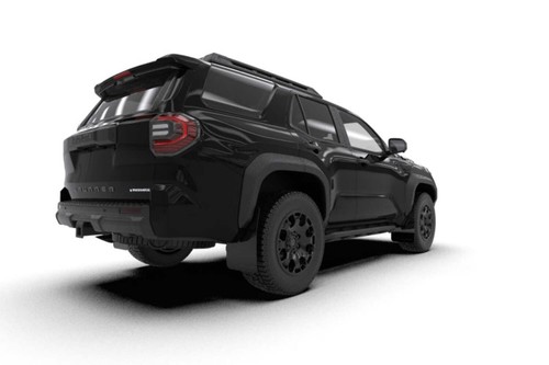 Rally Armor 2025+ Toyota 4Runner Black UR Mud Flap w/ Metallic Black Logo - Picture 9 of 14