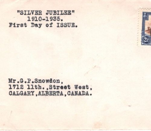 MALTA 1935 FDC KGV *SILVER JUBILEE* 2½d Valletta First Day Cover ROYALTY KA892 - Picture 5 of 13