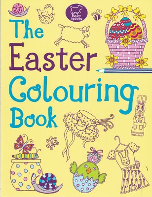 Easter Colouring Book for Children Kids NEW High Quality 64 Pages