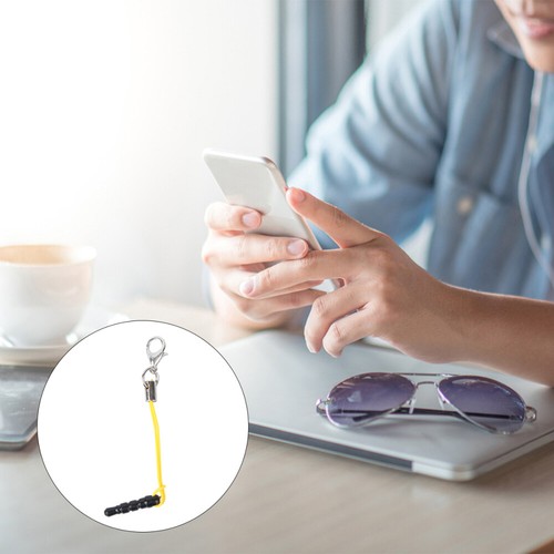 15 Pcs Mobile Phone Pendant Rope Diy Decorations Keychain Supplies - Zdjęcie 3 z 12