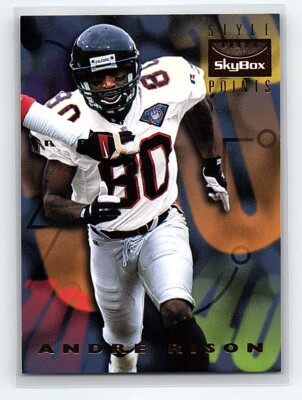 1995 Skybox Style Points Andre Rison Atlanta Falcons #145