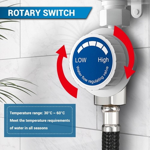 Electric Instant Hot Water System Tankless Shower Heater Under Sink Tap Faucet - Picture 10 of 16
