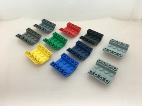 LEGO &reg; slope roof brick double 4x4 hull 3 variants 4854 4857 72454