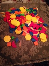 Wood Blocks It Didn't Come With Box. Make So Much Design,organic Colors