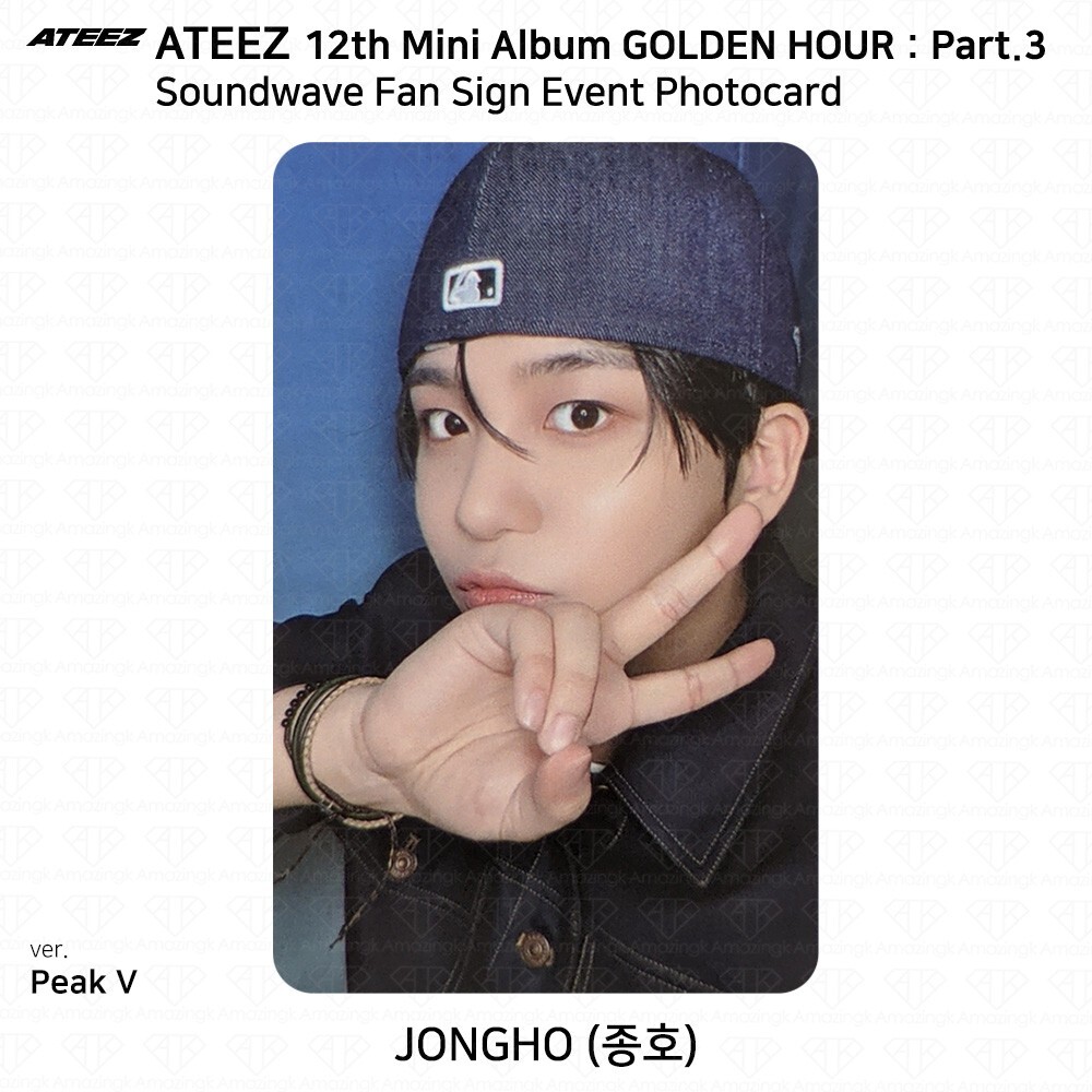 ATEEZ 12th Mini Golden Hour Part.3 Soundwave Fan Sign Event
