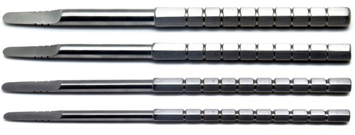 Chisels Set of 4 Hard Splitting Dental Extraction Surgical New Instruments - Picture 2 of 3