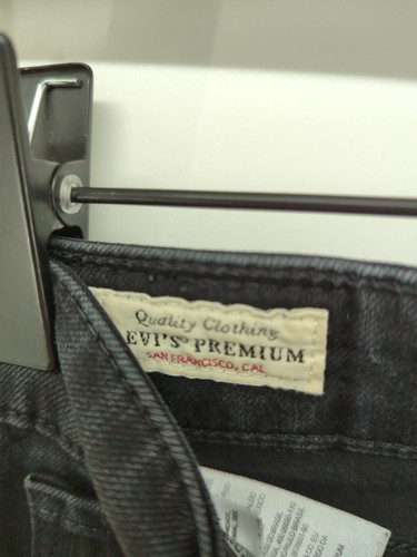 Levi’s Damen Jeans W 25 in schwarz Baumwolle mit Elasthan, Polyester Skinny - Bild 6 von 6