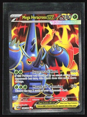 2025 Mega Evolution Mega Heracross ex Full Art #108