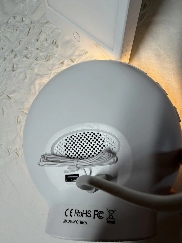 Reloj despertador amanecer, luz de despertador con amanecer / atardecer y ruido blanco Foto 2 de 2