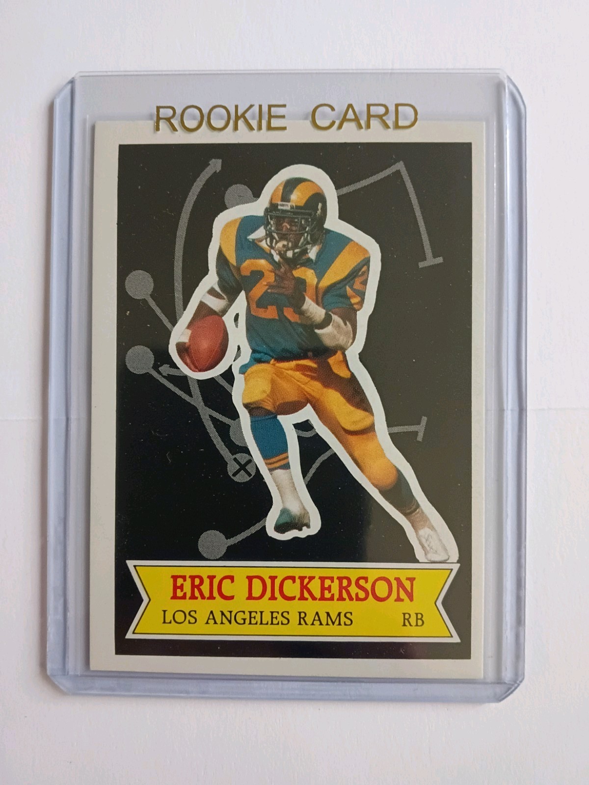 1984 Topps Glossy Send-In Eric Dickerson Rookie #7 Los Angeles Rams HOF
