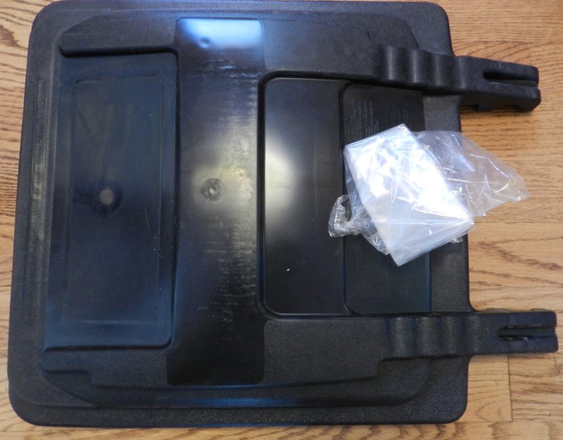 Toter 32 Gallon Outdoor Square Trash Can Lid, Type B/G, New