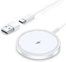 Magnetic MagSafe Wireless Charger for iPhone AirPods Fast Charging Pad Travel
