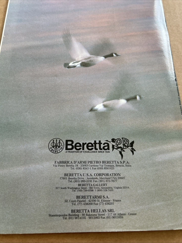 1994 CATÁLOGO BERETTA, ESPINGARDAS, PISTOLAS - Imagem 3 de 3