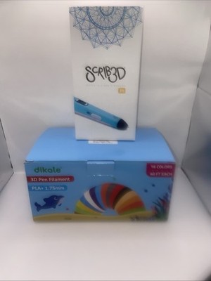 SCRIB3D P1 3D Printing Pen + Filament Read Description*