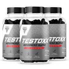 TESTOXX - 60-120 Kapseln -für Männer- Testosteron Booster, Libido, Muskelaufbau