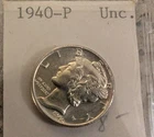 1940 P Mercury Dime 90% Silver US Mint Philadelphia BU