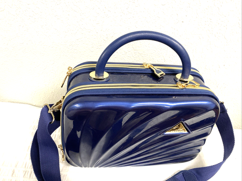Triforce Elite Travelware Hardside Beauty Case Sienna Blue Luggage 12 x 10 - Picture 10 of 15
