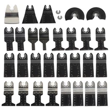 31Pcs Multitool Blades Wood Metal Drywall Oscillating Tool Saw Blades Universal