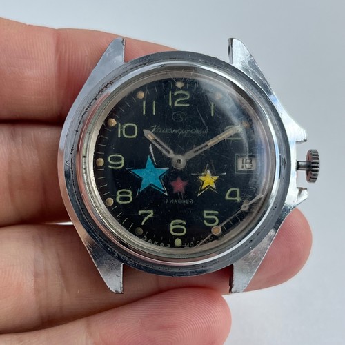 Watch Vostok Komandirskie Wostok USSR Russia SSSR SU Soviet Vintage