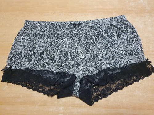 Hunkemöller Schlafshorts Pyjama Shorts Hose Gr. L