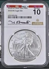 2023 W MS10 Redbook Silver Eagle NGC - TOP POP -1 OF 40 - Bressett signed!