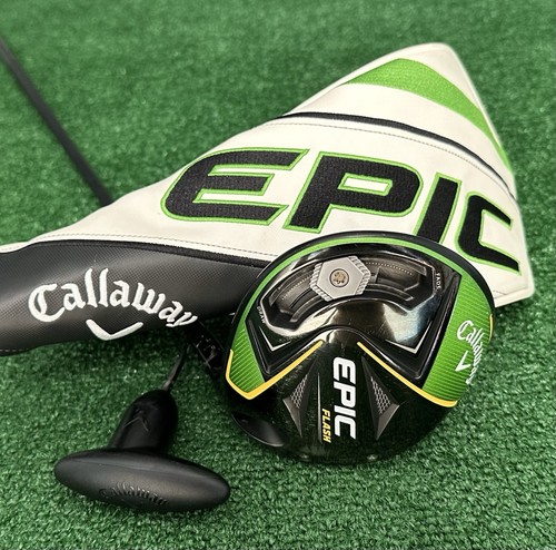 Callaway EPIC FLASH 12° Driver, Regular 5.5 CYPHER FIFTY, MRH + HC & Tool NICE!
