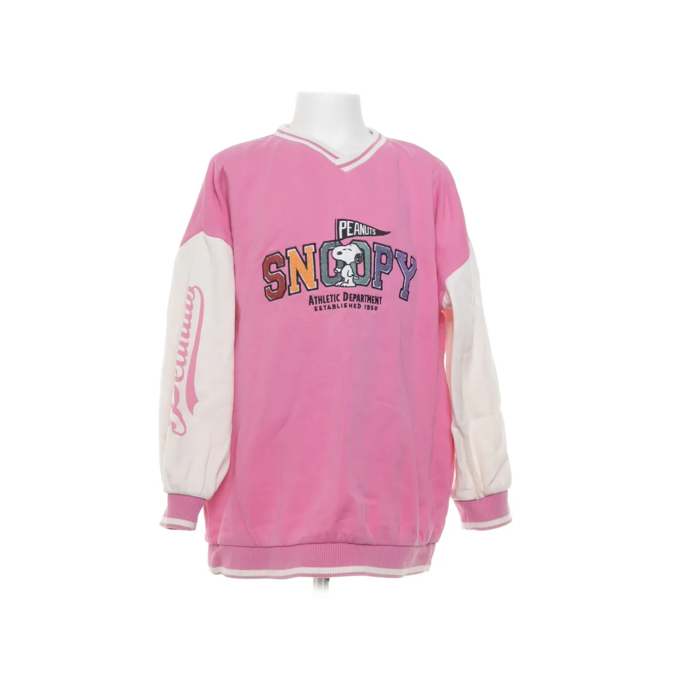 Peanuts, Sweatshirt, Größe: 140, Pink/Weiß/Mehrfarbig #agW