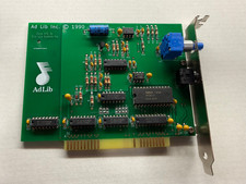 AdLib Sound Card Clone, OPL2, Circa 1990 Reproduction-AdLib 8 Bit ISA Sound Card