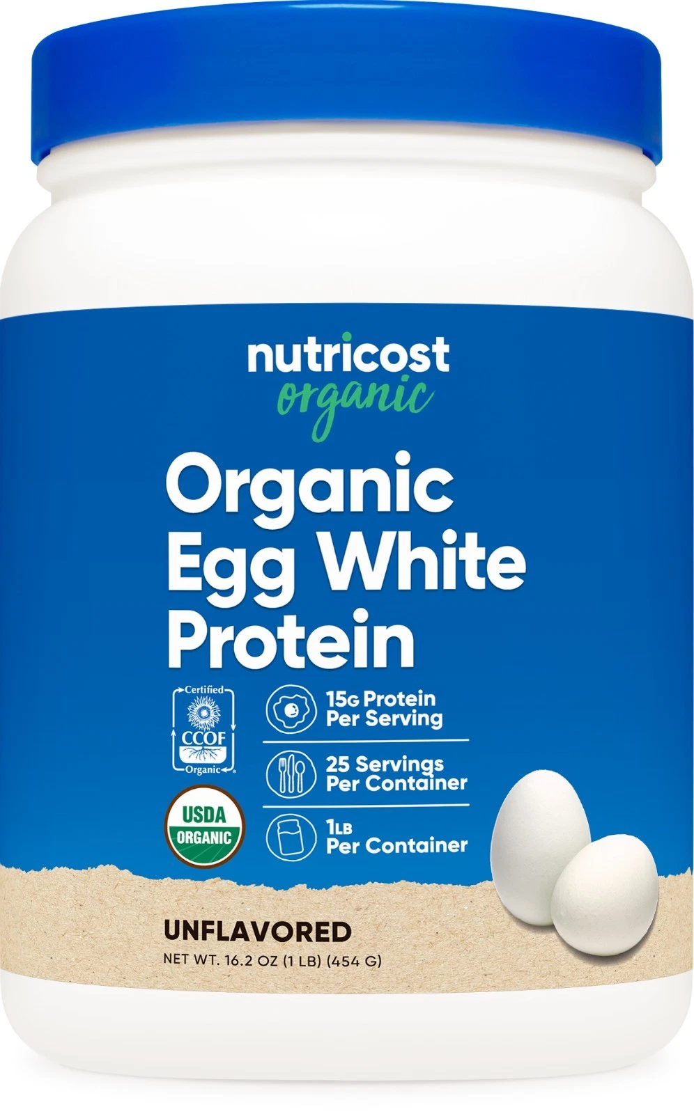 NC egg white protein Bottle
