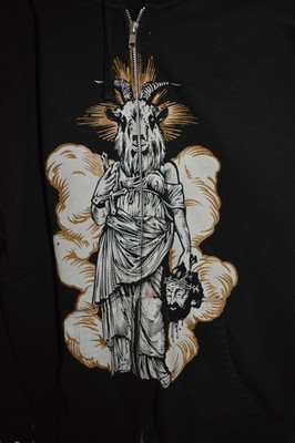 Behemoth 2023 Tour Hoodie XL Black Metal Mayhem Morbid Angel Immortal Emperor