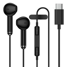 USB Samsung Wired Earbuds for Galaxy S25 Ultra S24 FE A17 A16 A36 A56 Headpho...