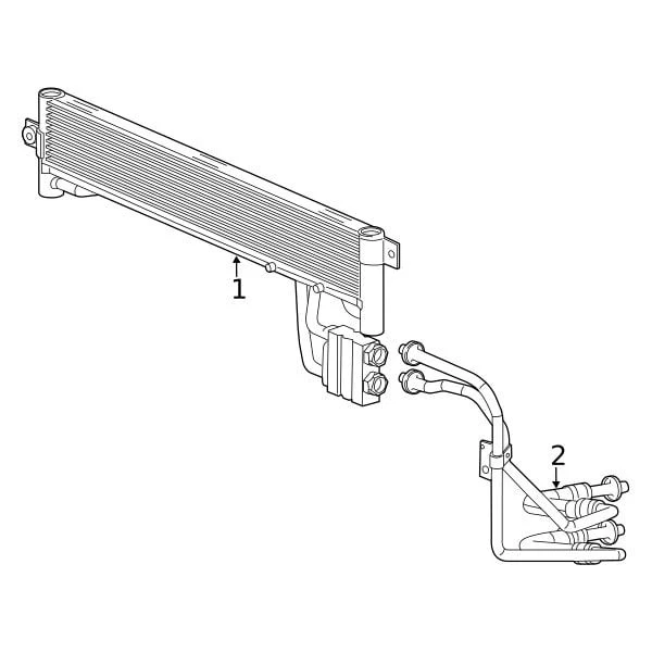 For Jeep Cherokee 2014-2018 Mopar Automatic Transmission Oil Cooler Foto 4 de 4