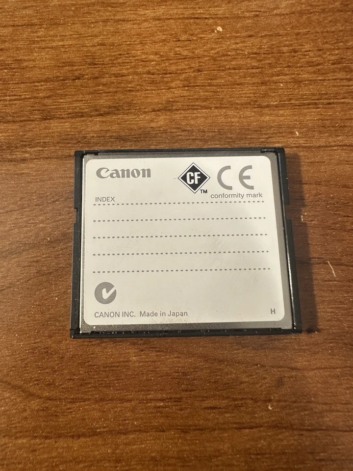 Canon Compact Flash Card FC-16M 16mb PLEASE READ for parts or Repair - Image 2 of 2