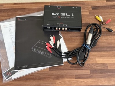 Rane Serato Scratch Live SL1   USB DJ Audio Interface
