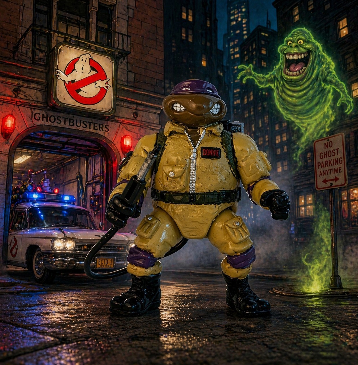 Donatello Custom Ghostbusters TMNT Teenage Mutant Ninja Turt