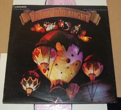 2 ] ~ NM- ~ 1973 ~ GERMAN IMPORT ~ THREE DOG NIGHT ~ AROUND THE