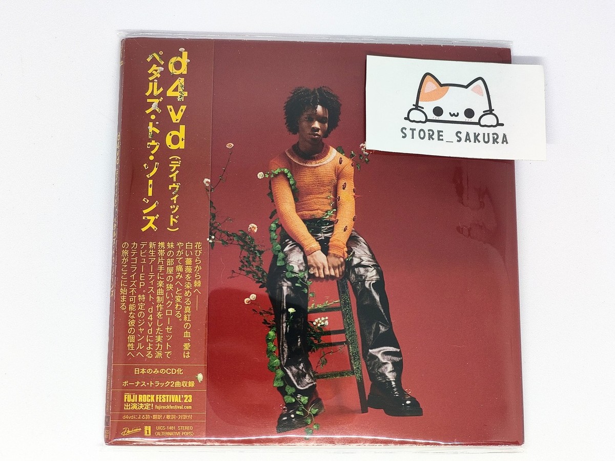 d4vd Petals to Thorns Regular Edition with Bonus Track From Japan