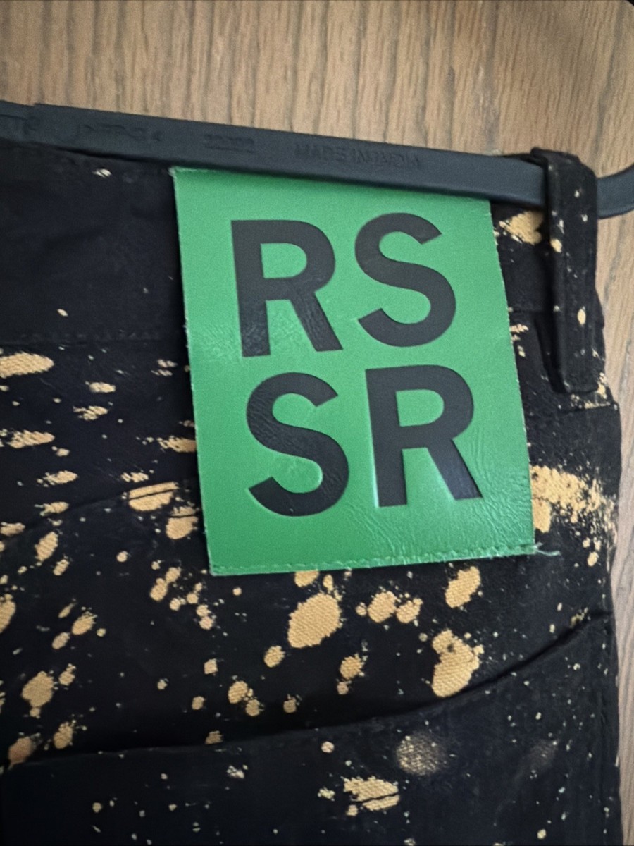 Raf Simons X Sterling Ruby Jeans Bleached Yellow RS 30” Limited