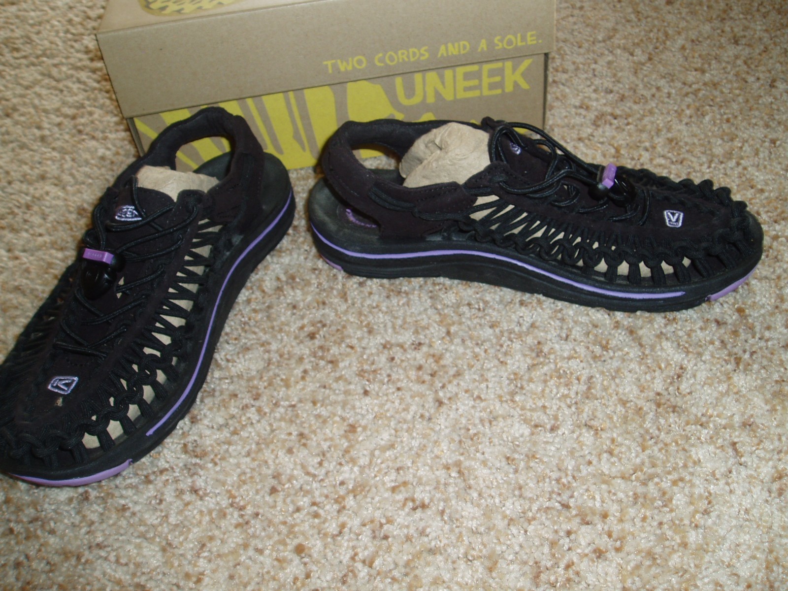 Sandali KEEN UNEEK 1012199 donna 6 EU 36 nero viola scarpe bouganville $0 S H