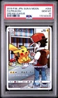 2019 POKEMON JAPANESE SUN & MOON DREAM LEAGUE #054 FULL ART/PIKACHU PSA 10