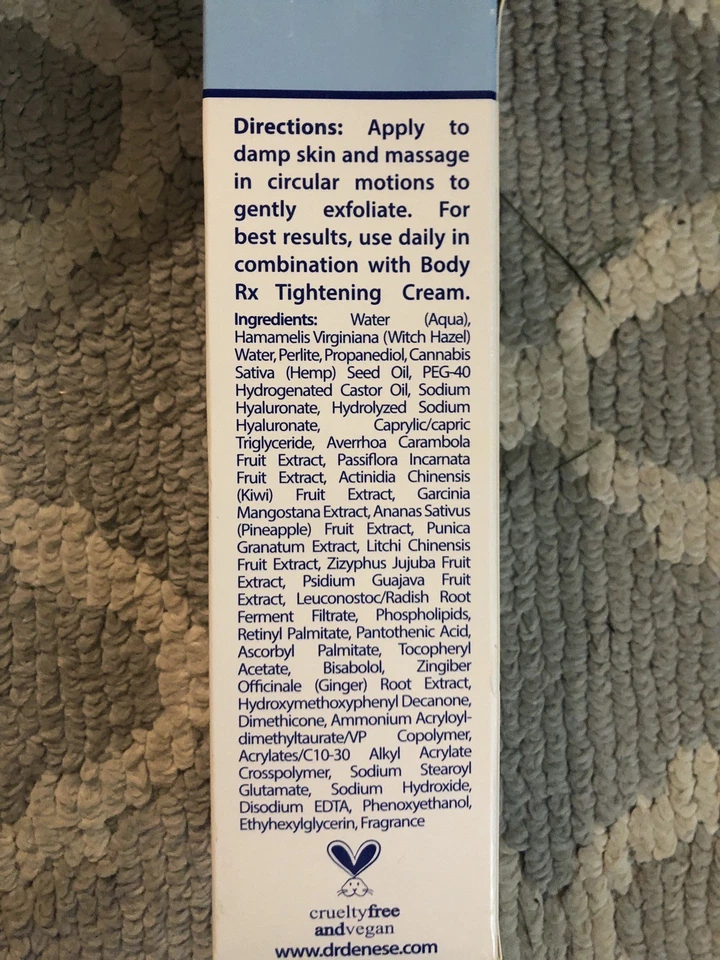 Exfoliante pretratamiento Dr Denese Body Ex nuevo sin abrir Foto 3 de 3