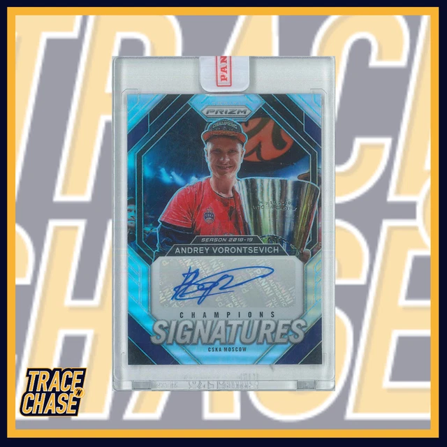 2023-24 Panini Prizm Euroleague BK Andrey Vorontsevich Champions Sign. Silver