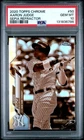 PSA 10 GEM MINT 2020 TOPPS CHROME #50 AARON JUDGE SEPIA REFRACTOR all rise