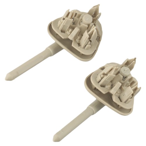 Sun Visor Fixed Clip Front Kit Left&Right Plastic Replacement Set 1 Pair - Picture 8 of 24