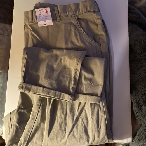 NWT, Yours Pale Khaki Casual Pants, Plus Women's Size 24 Stretch - Picture 4 of 7