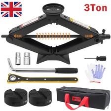 3T Scissor Car Lift Lifting Jack Kit Wheel Brace for LAND ROVER DISCOVERY SPORT