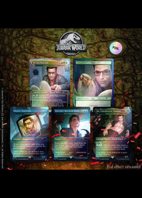 マジック：ザ・ギャザリング - mtg SECRET LAIR Foil ジュラシックワールド マルコム 未開封 マジック：ザ・ギャザリング - mtg SECRET LAIR Foil