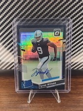 2023 Donruss Optic Tyree Wilson Rated Rookie #262 Black Pandora Auto /25