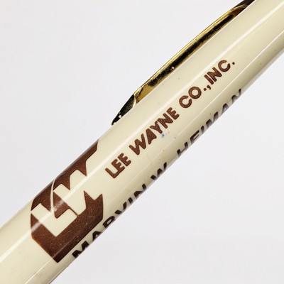 c1970s Compton, Illinois Lee Wayne Co Inc Advertising Pen Marvin Heiman IL G30