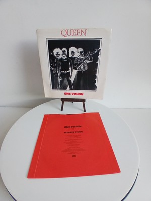 QUEEN One Vision Vinyl LP 7'' British Music EMI Records 1985